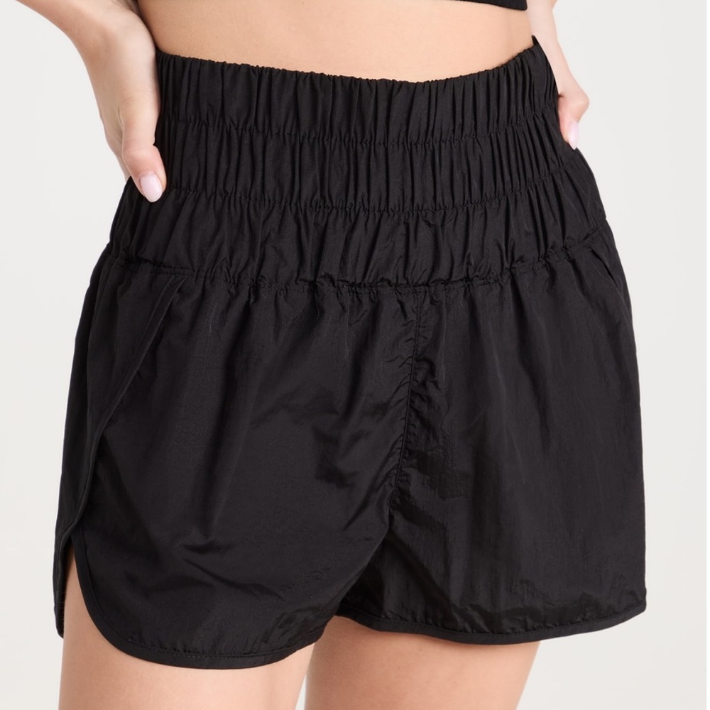 Free People Movement Black Shorts